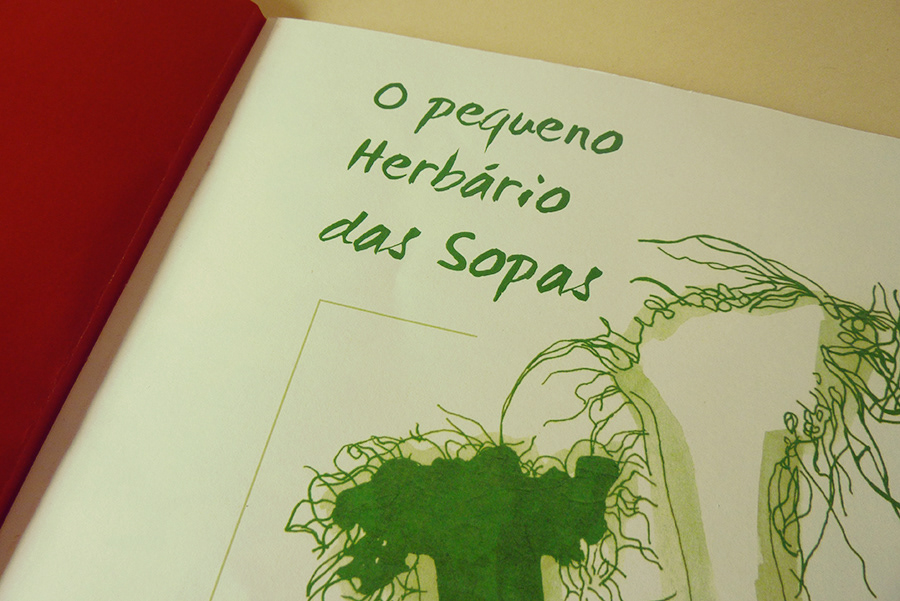 Herbarium soups plants Lourdes Castro portuguese Portugal recipes vegetables shadow Silhuette