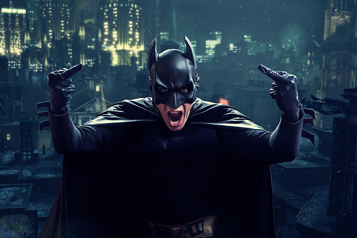 batman night city gotham heroes comics jocker mister freeze two face catwoman