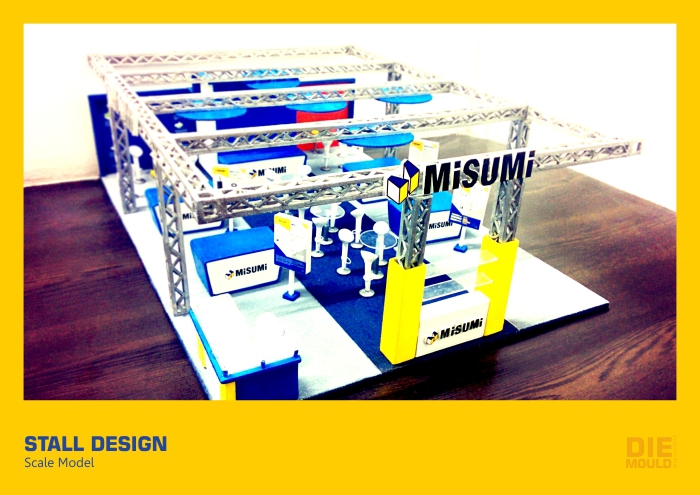 graphics PUNE 9studioworks Stall Design designs Graphic Designer Misumi Die Mould modelling 3D model MAX Maya set ad agency design firm