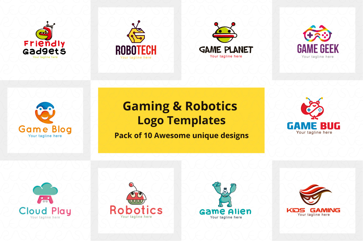 Featured image of post Robot Gaming Logo Without Text - You can download in.ai,.eps,.cdr,.svg,.png formats.