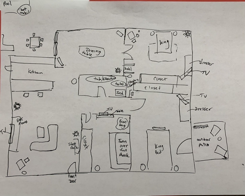 hand drawing plans  Interior design sketches Floor plan design Home  design floor plans