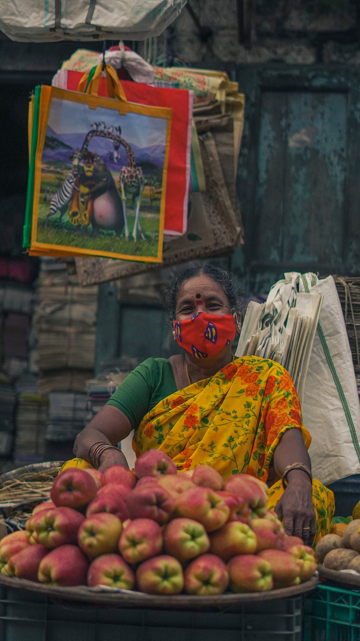 Food  market person bengaluru Photography 