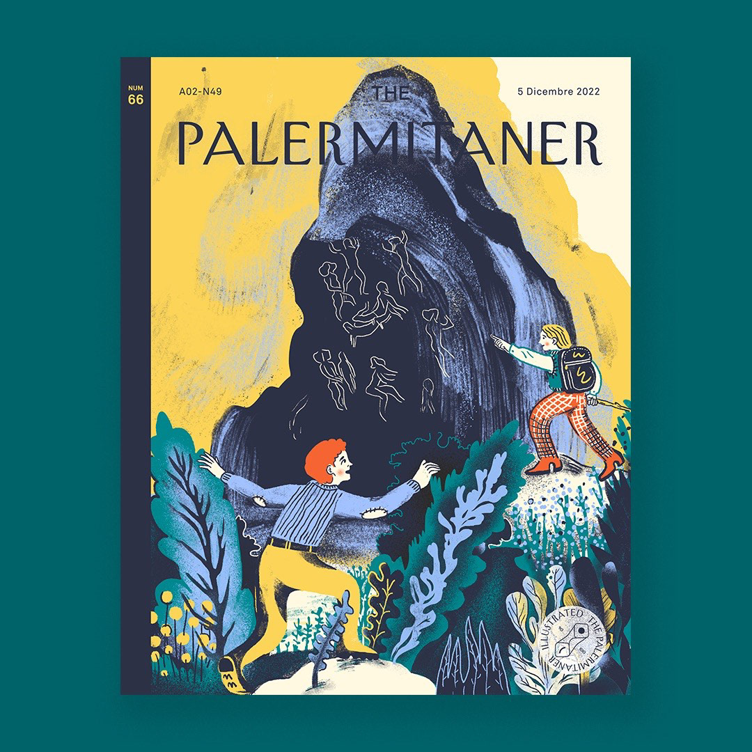 cover illustration digital illustration Editorial Illustration magazine Nature Palermo sicilia sicily the palermitaner Travel