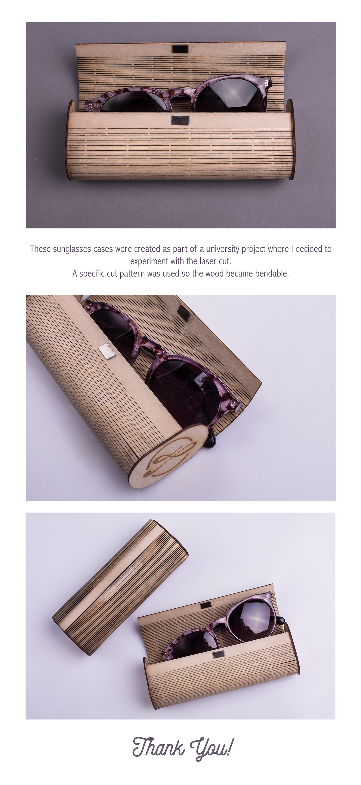 Lasercut casedesign graphicdesign productdesign wood lasercutwood sunglassescase woodcase