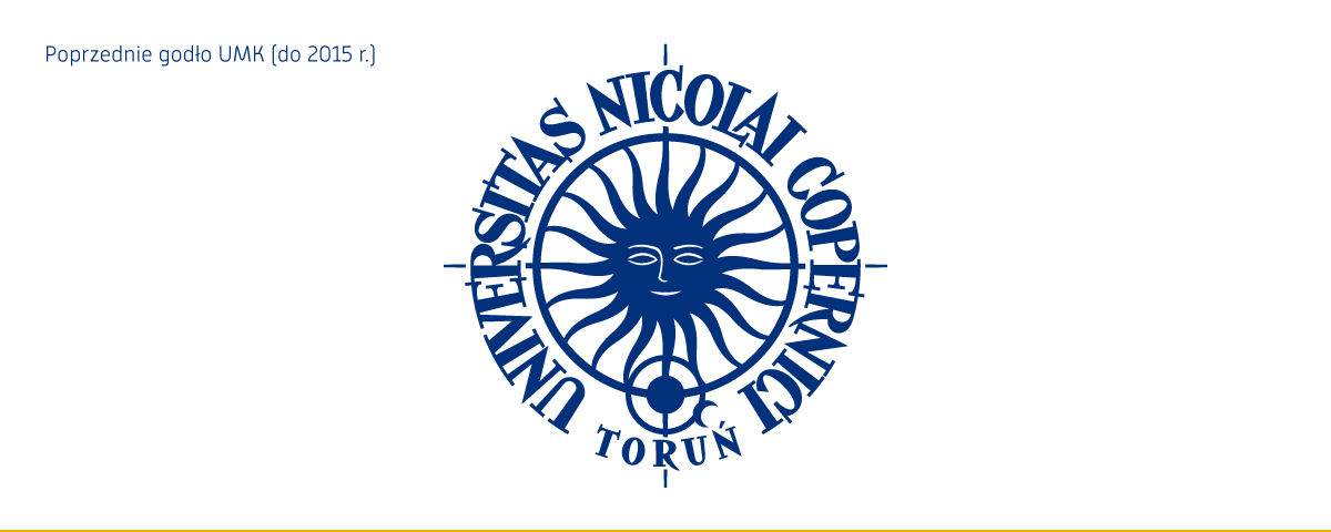 logo identity University Sun solar system Nicolaus Copernicus umk Torun poland