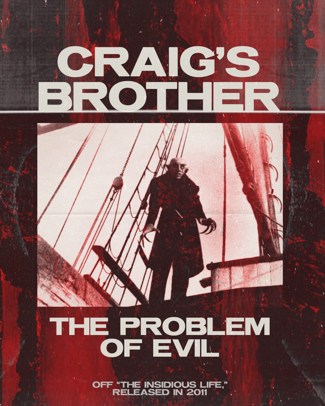 album art album cover Craig's Brother graphic design  Hardcore melodic hardcore music flyer music poster poster punk