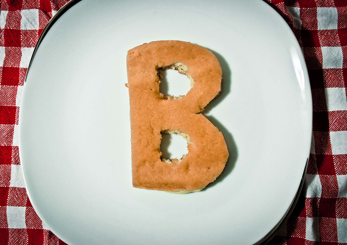  pancakes  letters  edible font font commestibile  font con pancakes Cibo Food  font with food type font