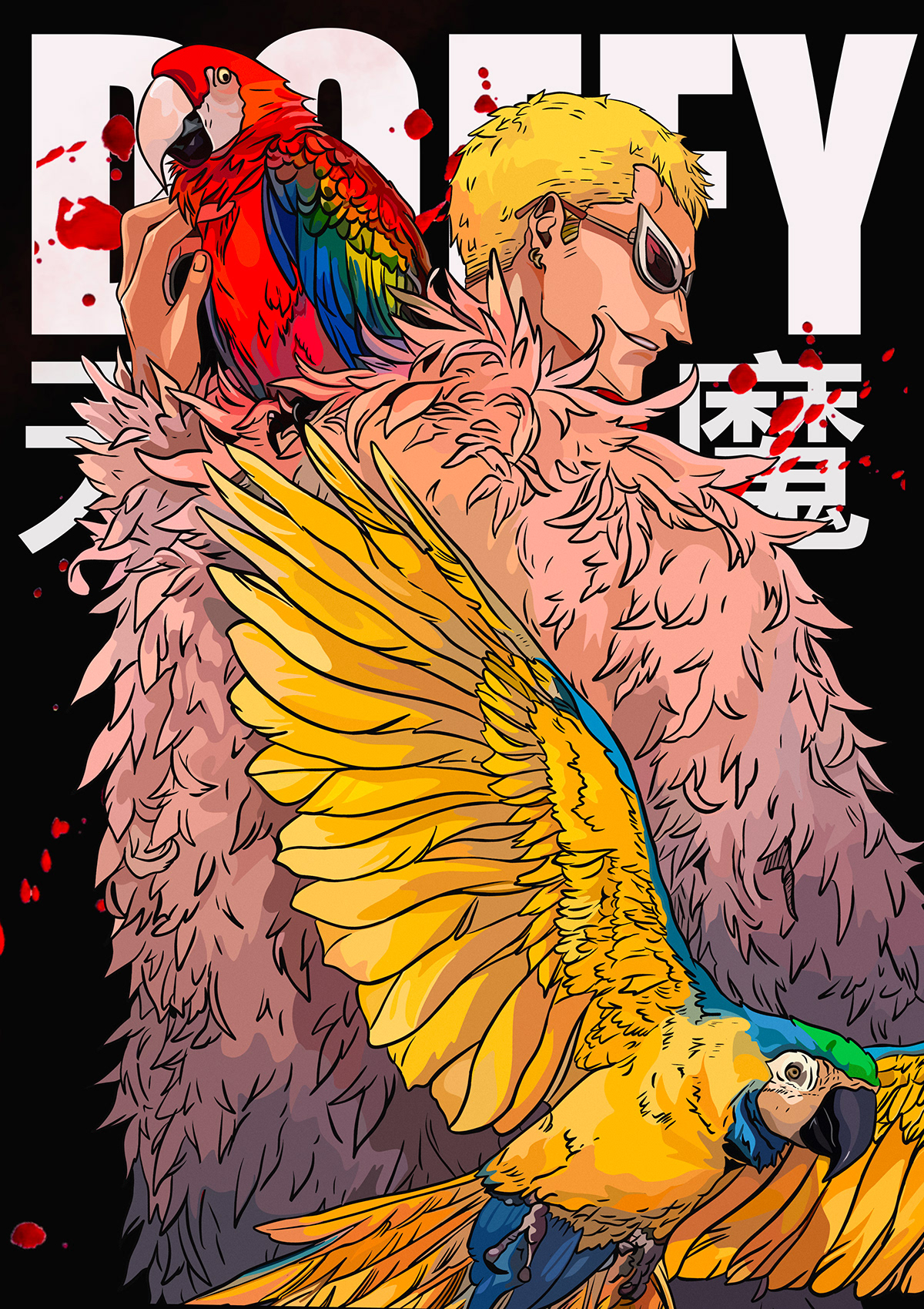 anime nft nftart nft art NFTS nftartist Digital Art  poster ILLUSTRATION  Character design 