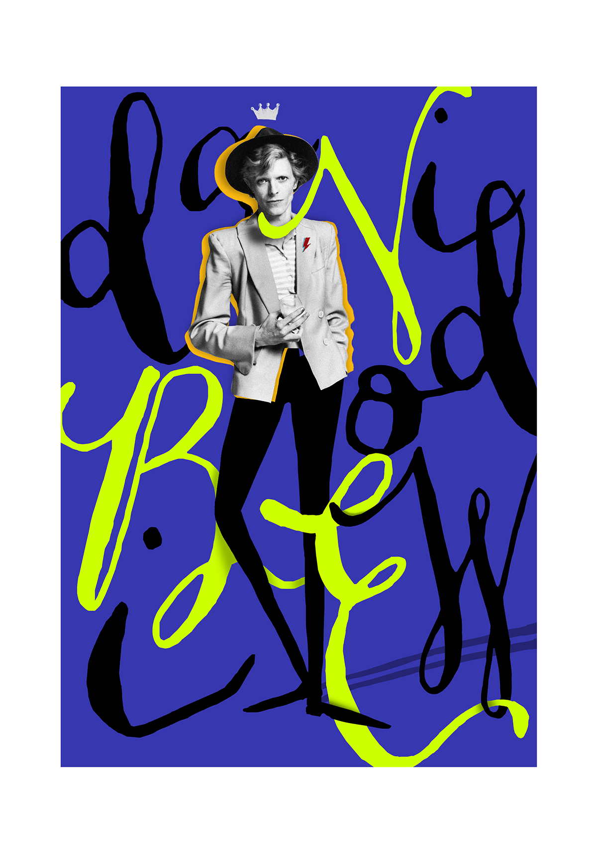 art poster design david bowie fubiz designer London BlackStar british Singer legend artist istanbul