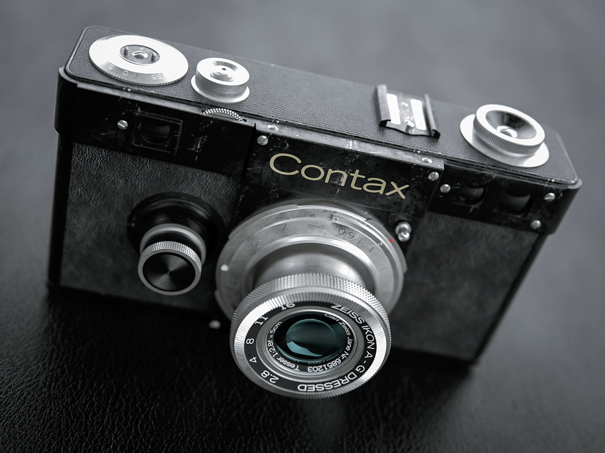 photorealistic contax camera cinema4d octane