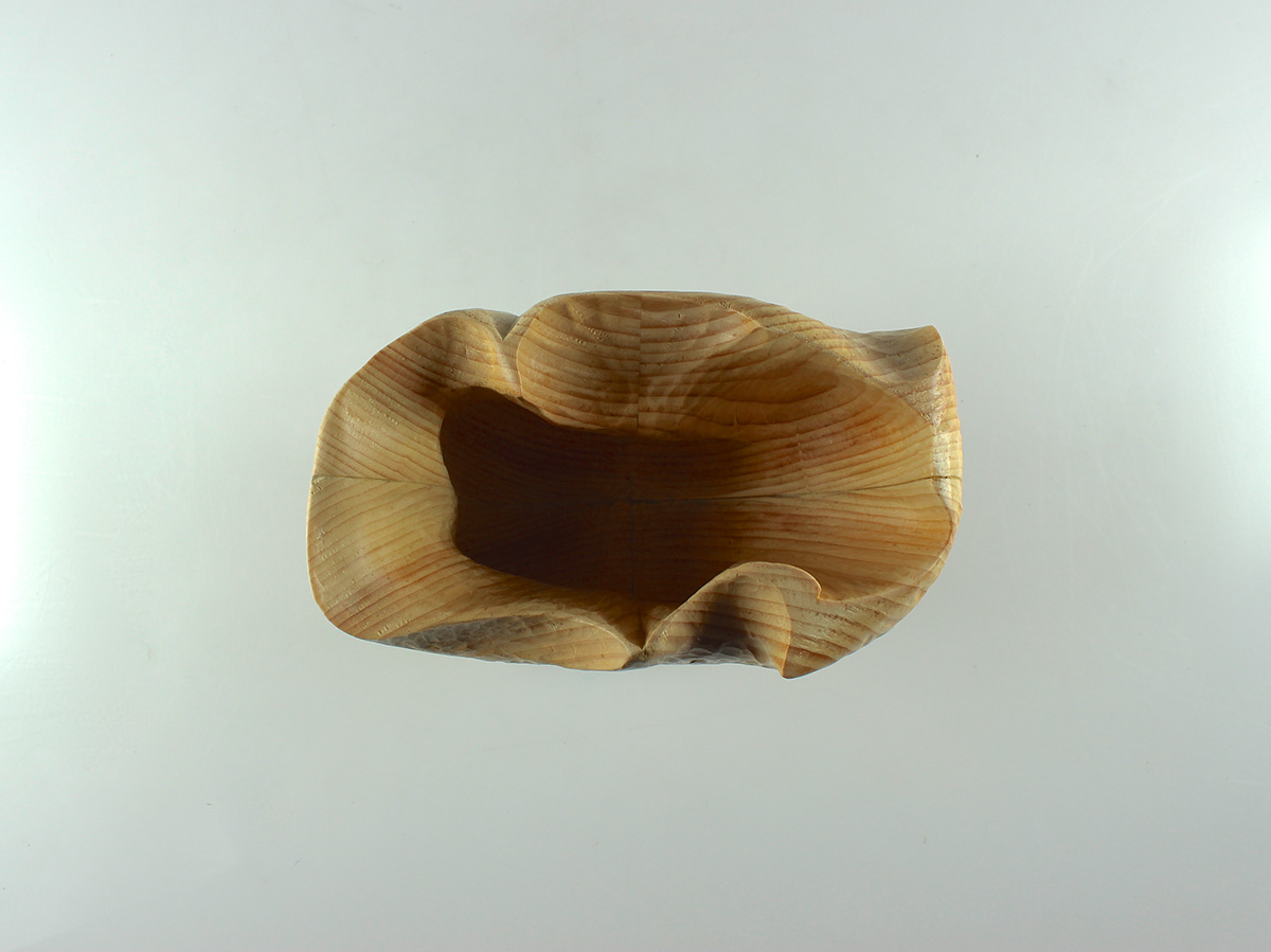 carving woodworking vessel pine