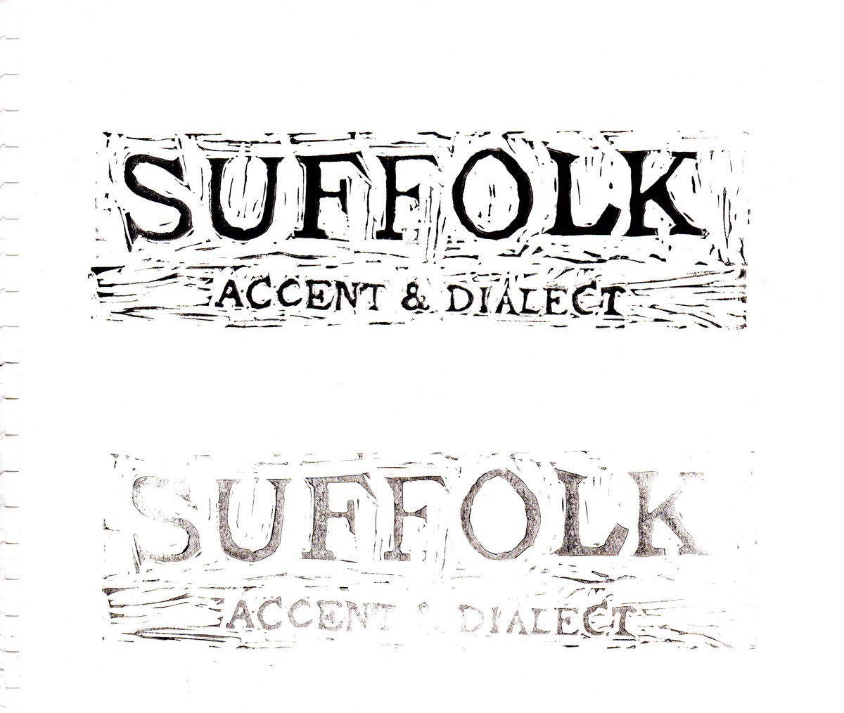 brand logo countryside Suffolk Apppreciation accent dialect rural rustic natural Ipswich Business Cards Action Figure Speaking