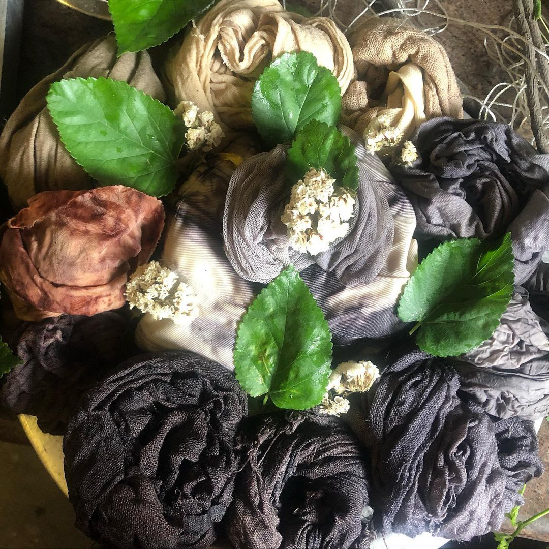 eco dye eco dyeing eco printing Natural Dye Natural Dyeing Sustainability Sustainable textile art textile design  work in progress