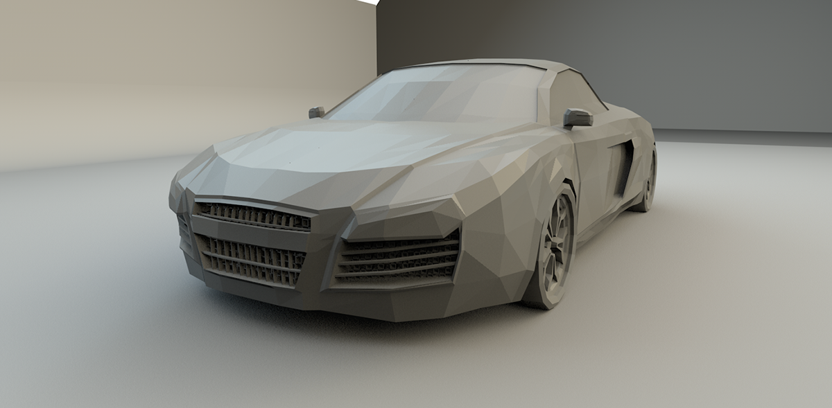 3D car Audi Interior design phone c4d cinema 4d 3d max