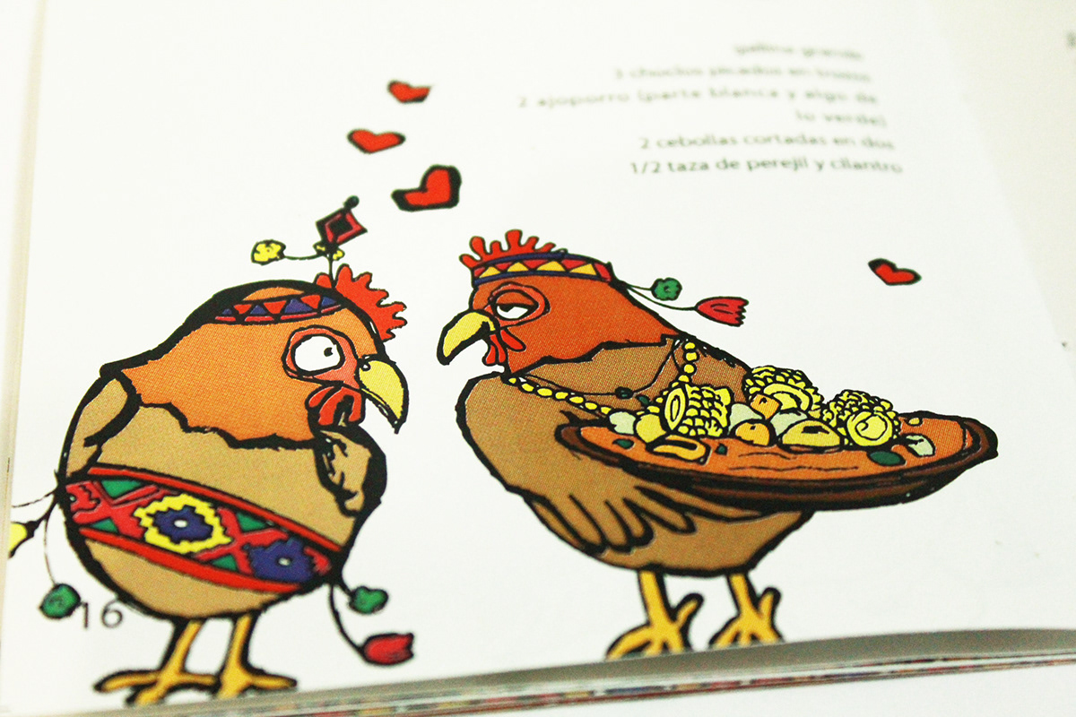 book Venezuelan Food  recipes food recipes married Just Married couples Illustrative editorial animal illustration animals Cattle creative creative packaging