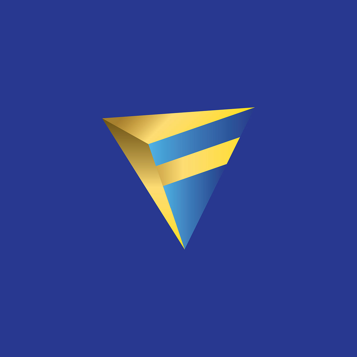 Fintech logo namecard Stationery