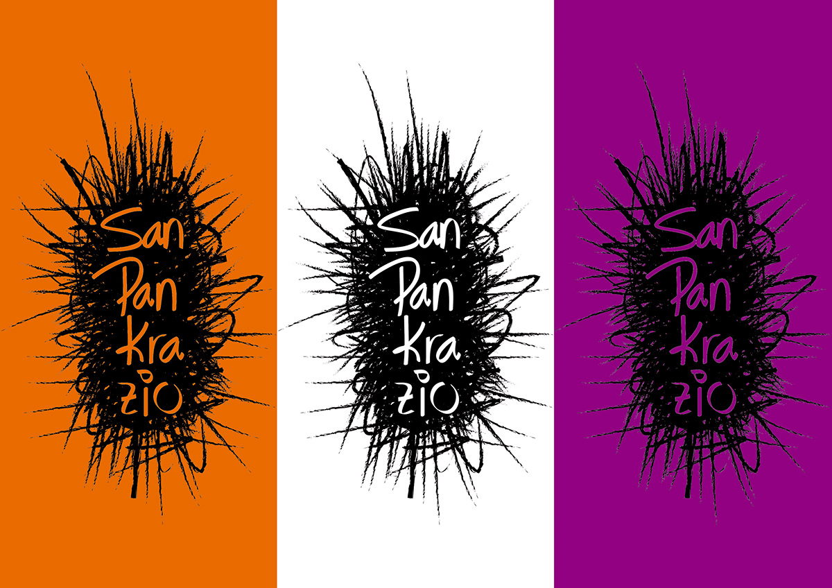 San Pankrazio logo reusable cups tickets orange purple White arrasate mondragon University Day