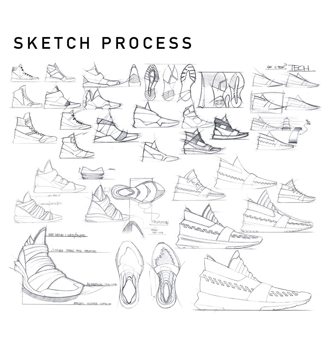 footwear Nike Pensole running lifestyle basketball sketching
