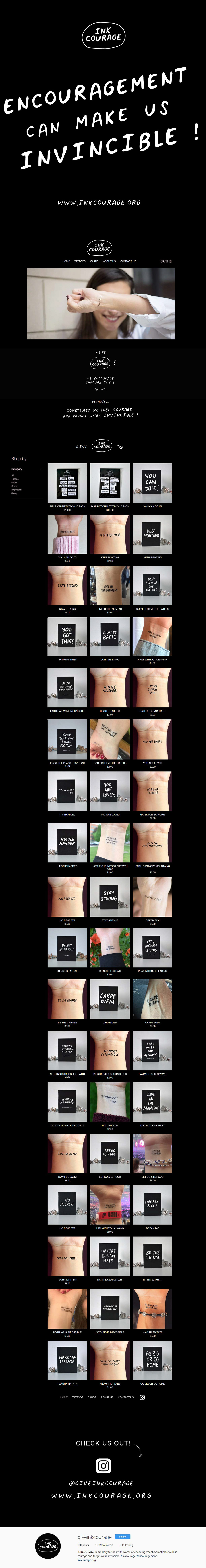 tattoos temporary cards gifts greeting cards inspiration Quotes sayings bible verses