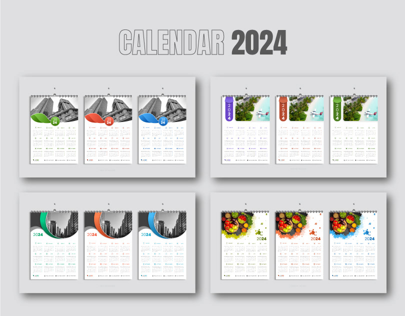 Calendar 2024 design