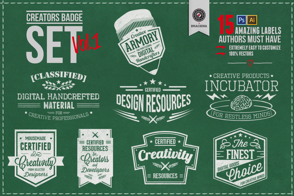 Deal dealjumbo download bundle logo badge insignia vector Illustrator photoshop templates vintage Retro fonts Hipster