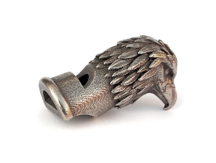 eagle whistle Shapeways 3d print 3d printing Pookas Michael Mueller toy animal stainless steel