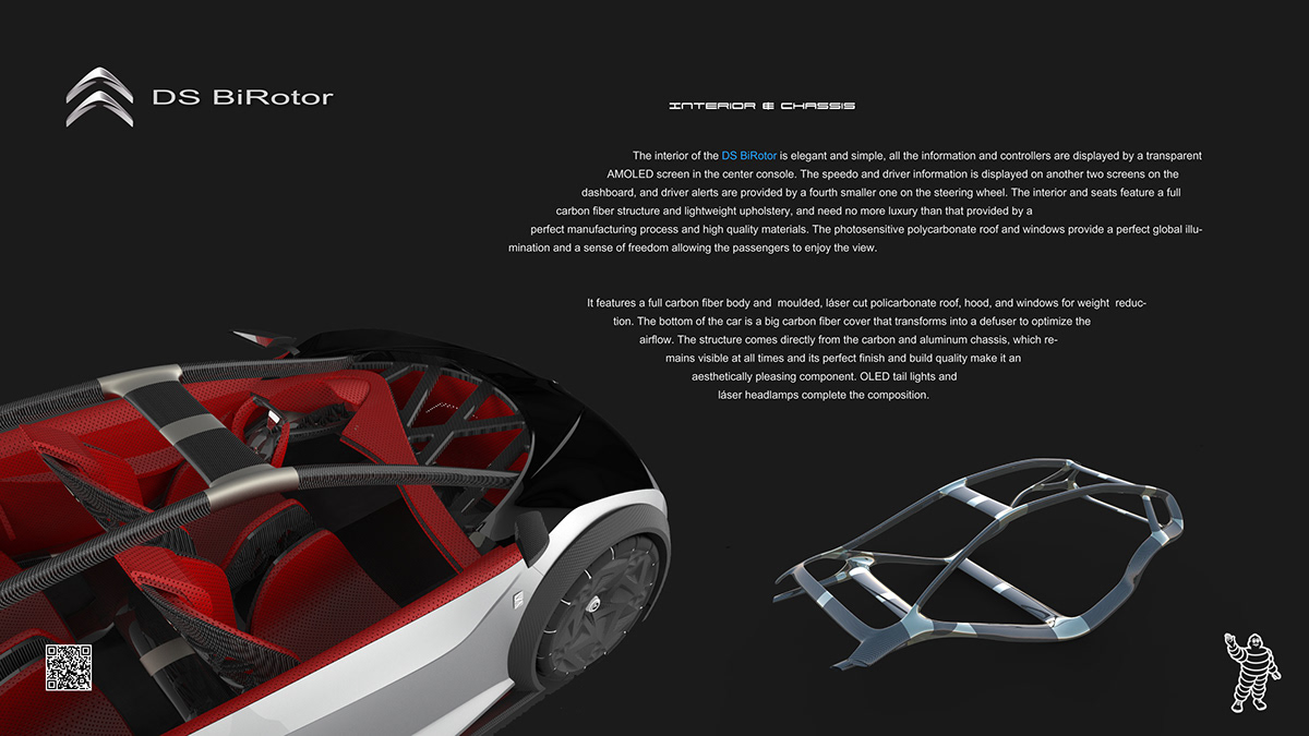citroen michelin challenge design transportation Render concept sketch Competition automotive  