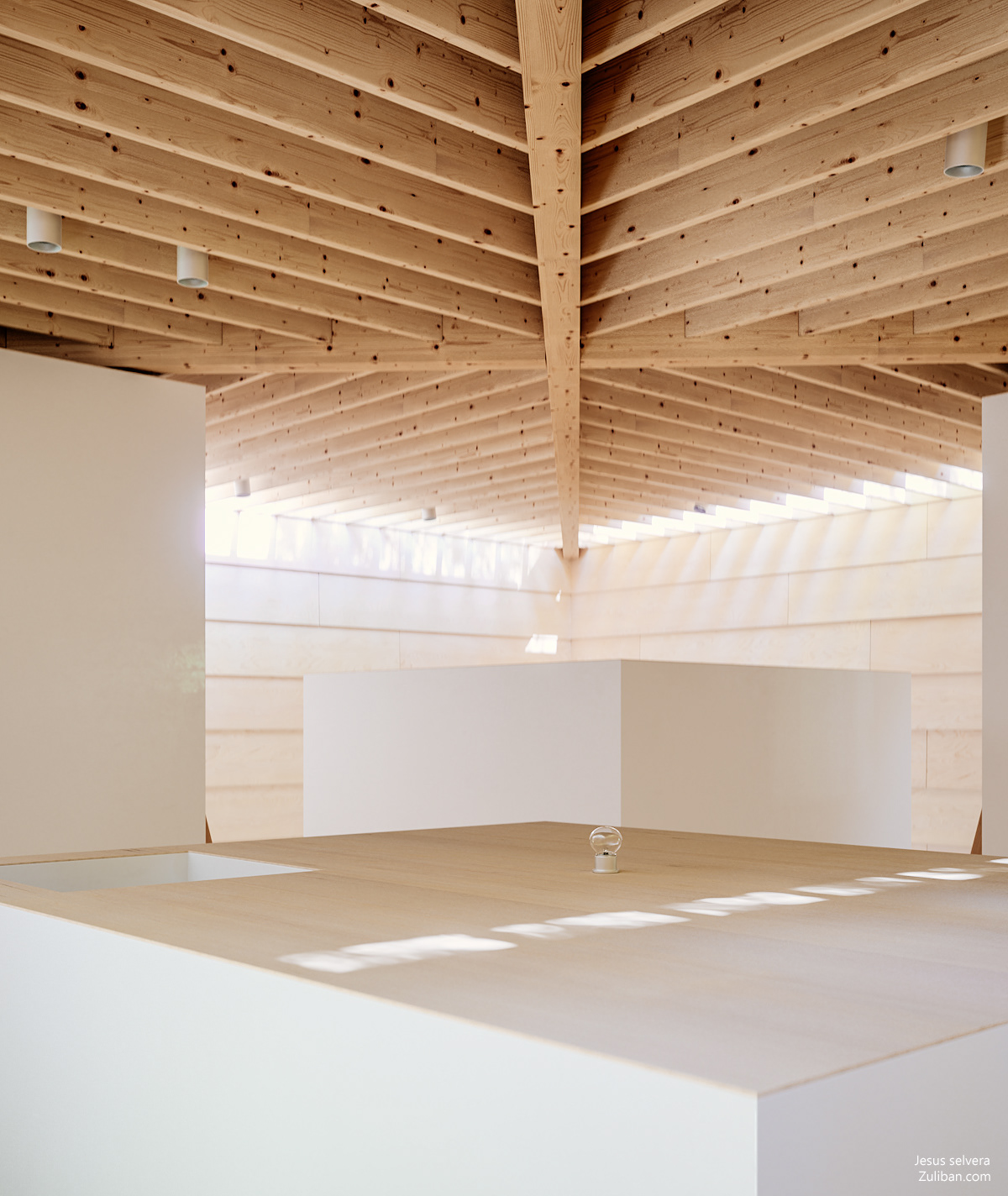 Interior japanese minimalist modern Render vray