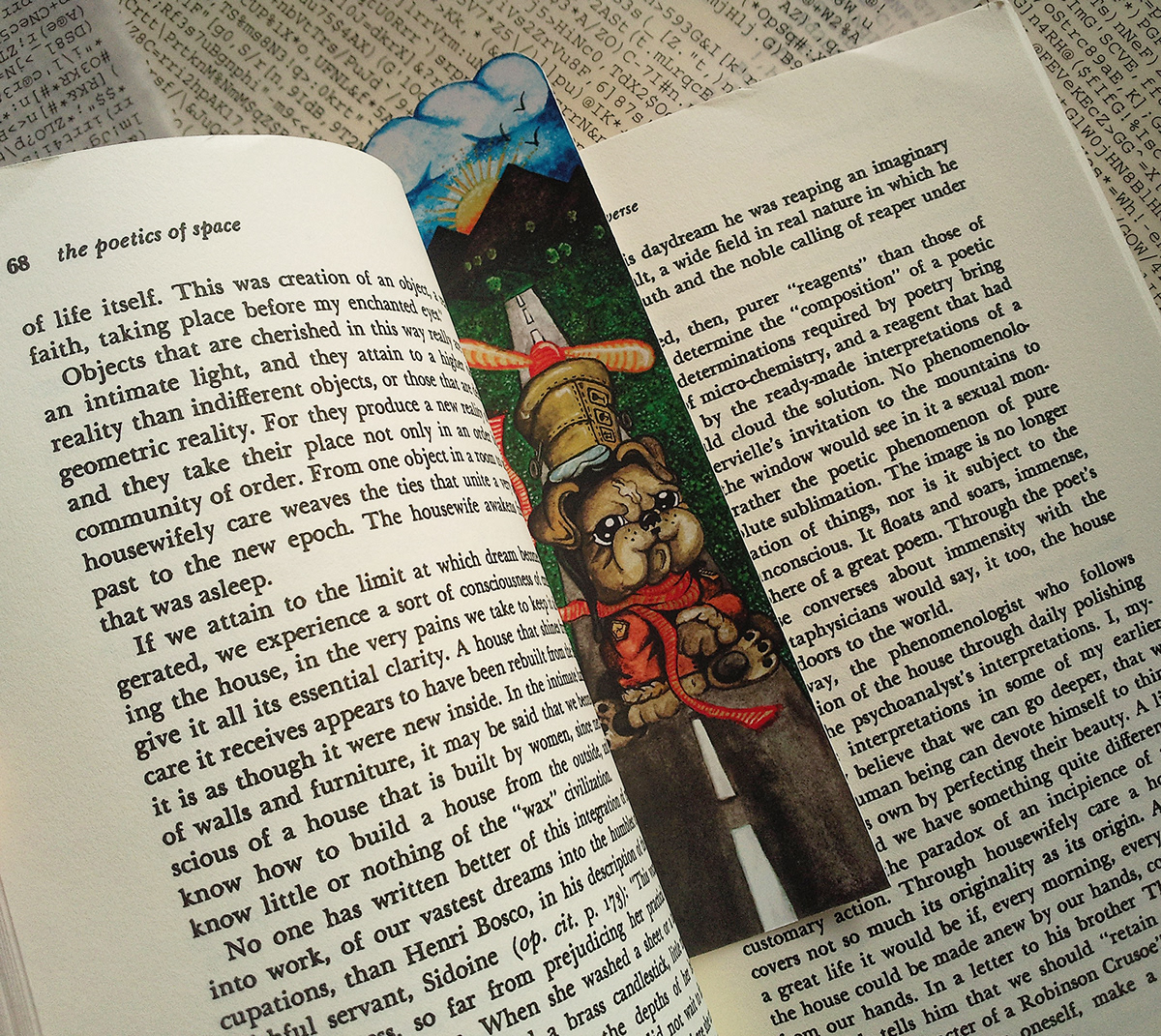 bookmark dog children book puppies puppy painter pirate strawberry Nature water forest clouds creative watercolor