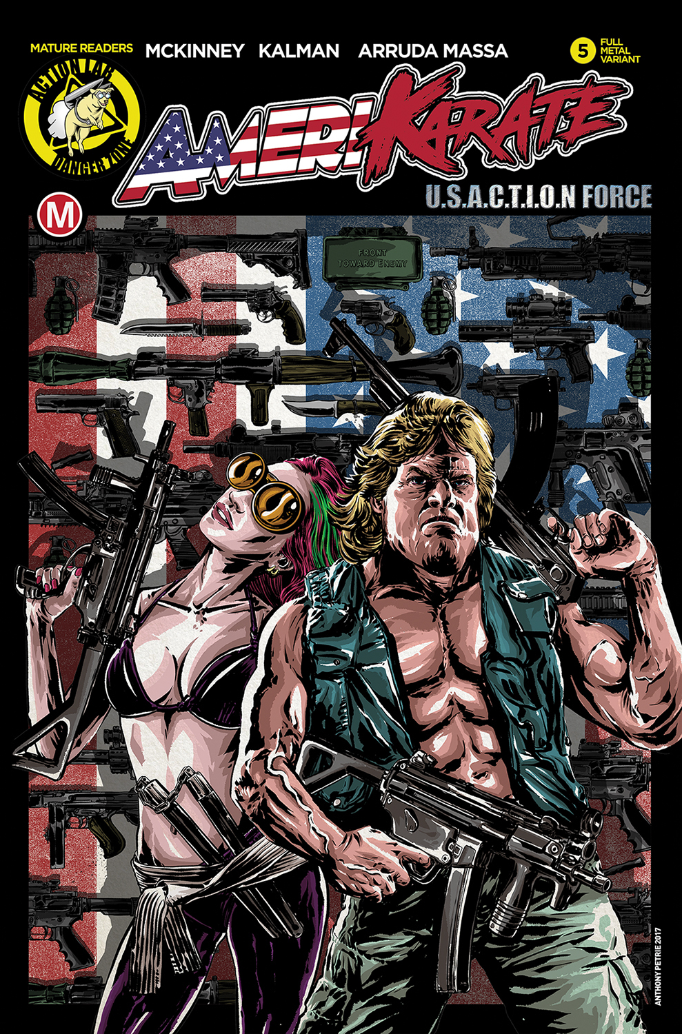 Comic Book comic cover amerikarate Comic Illustration