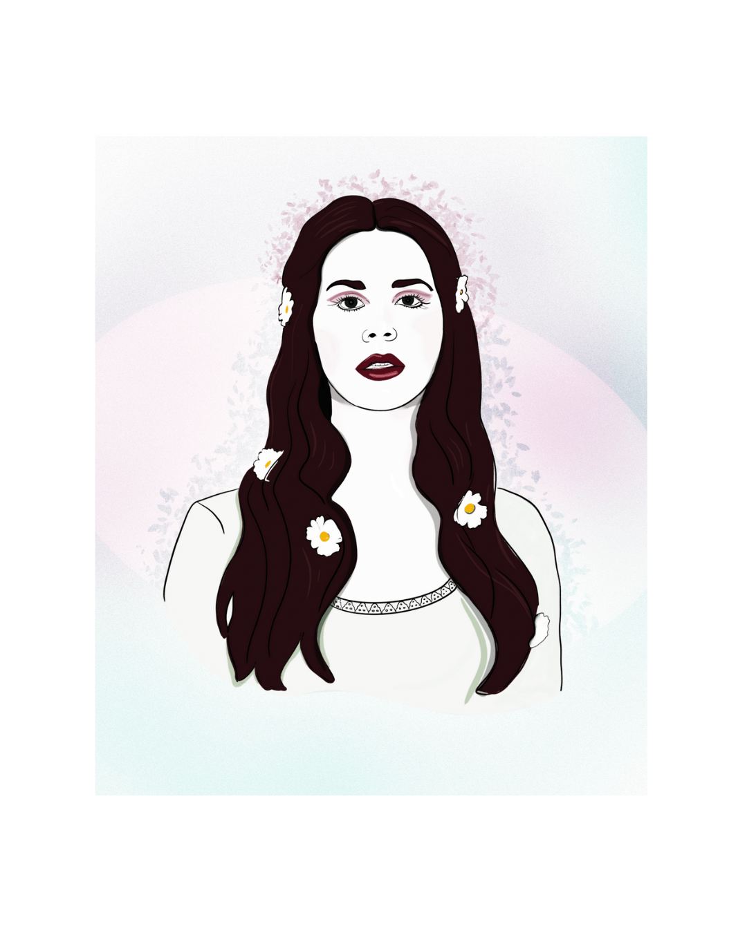 Lana Del Rey Ilustración