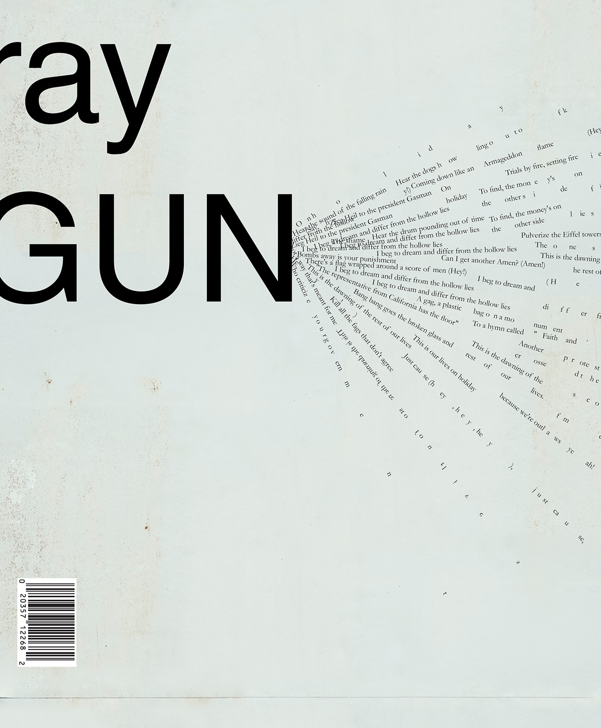 ray gun magazine cover typography   expressive process graphic design  adobeawards
