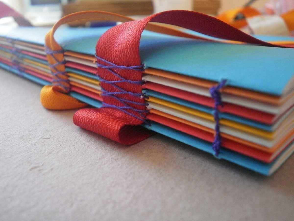 encuadernacion cuadernos hechos a mano costura francesa costura copta costura ciega