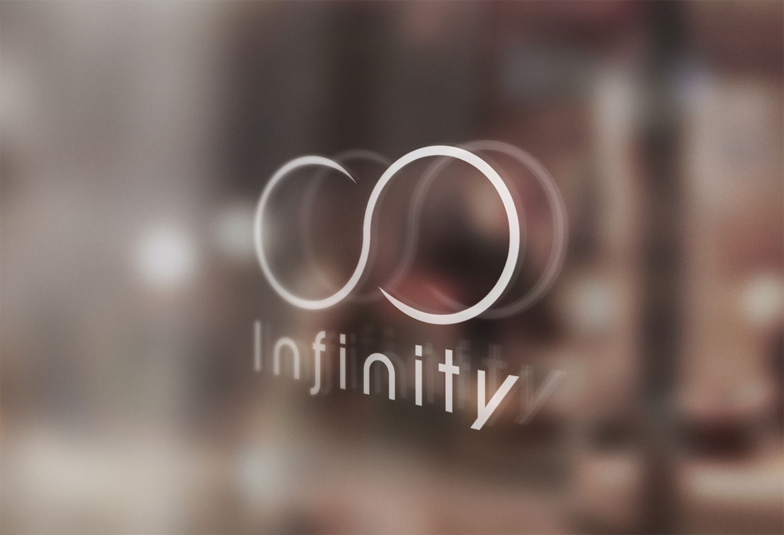 brand logo infinity Web design graphic