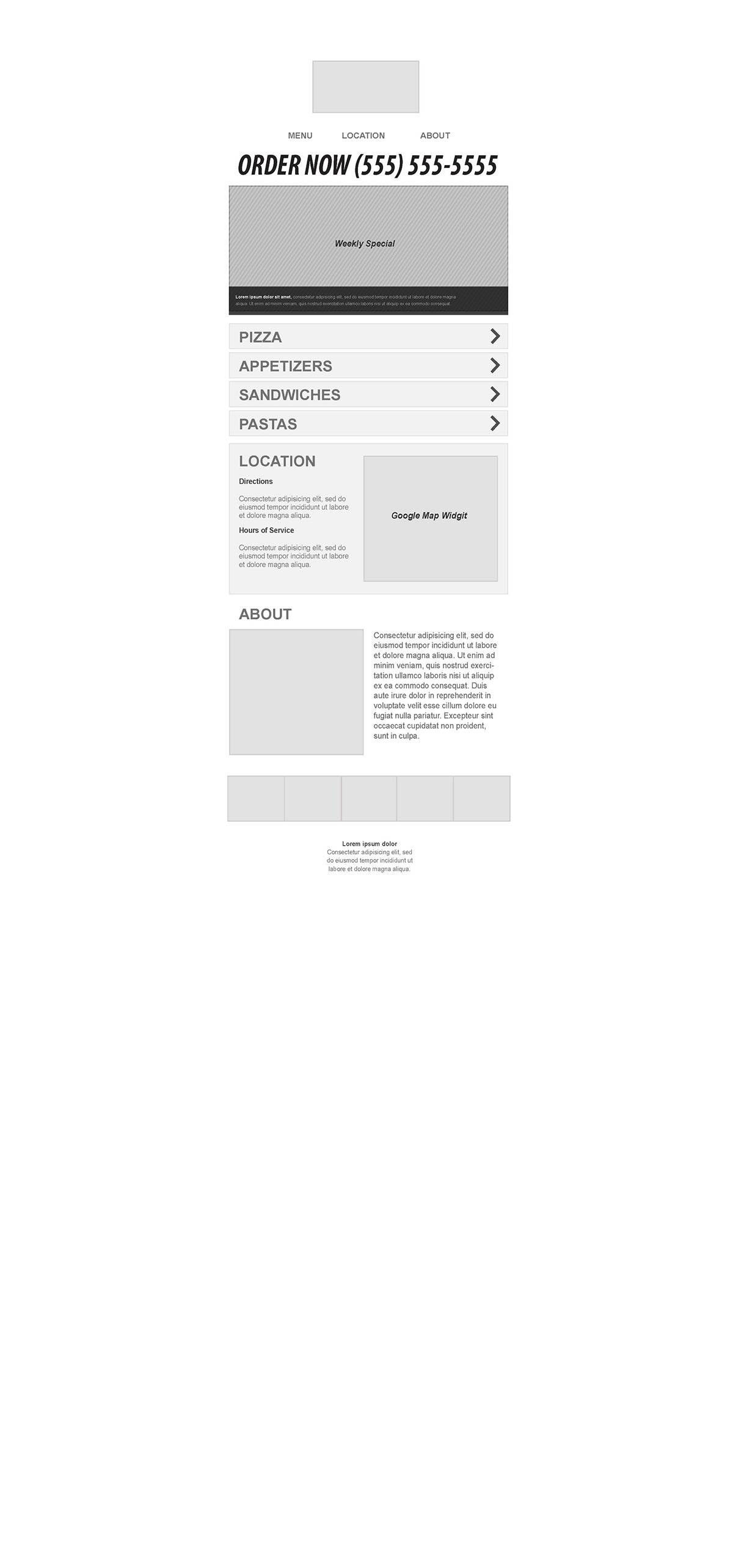 wireframes prototype website layout
