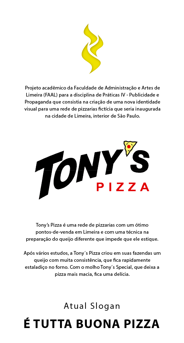 Tony Pizzas Pizza Food  comida marca pizzaria identidade visual Hot geometria geometric fome
