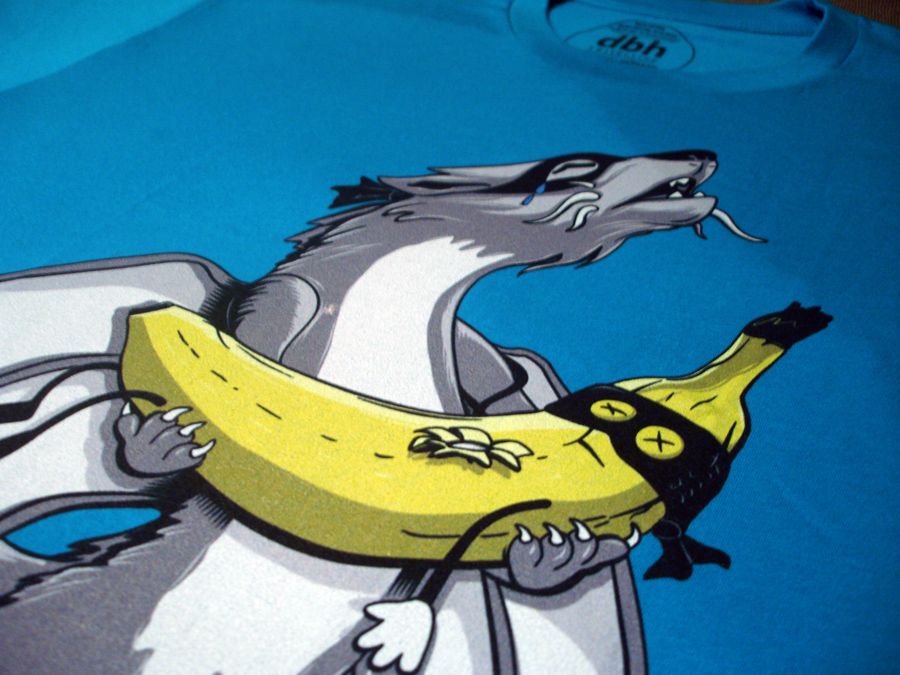 dbh characters Food  wolf dragon banana money t-shirt tee Clothing