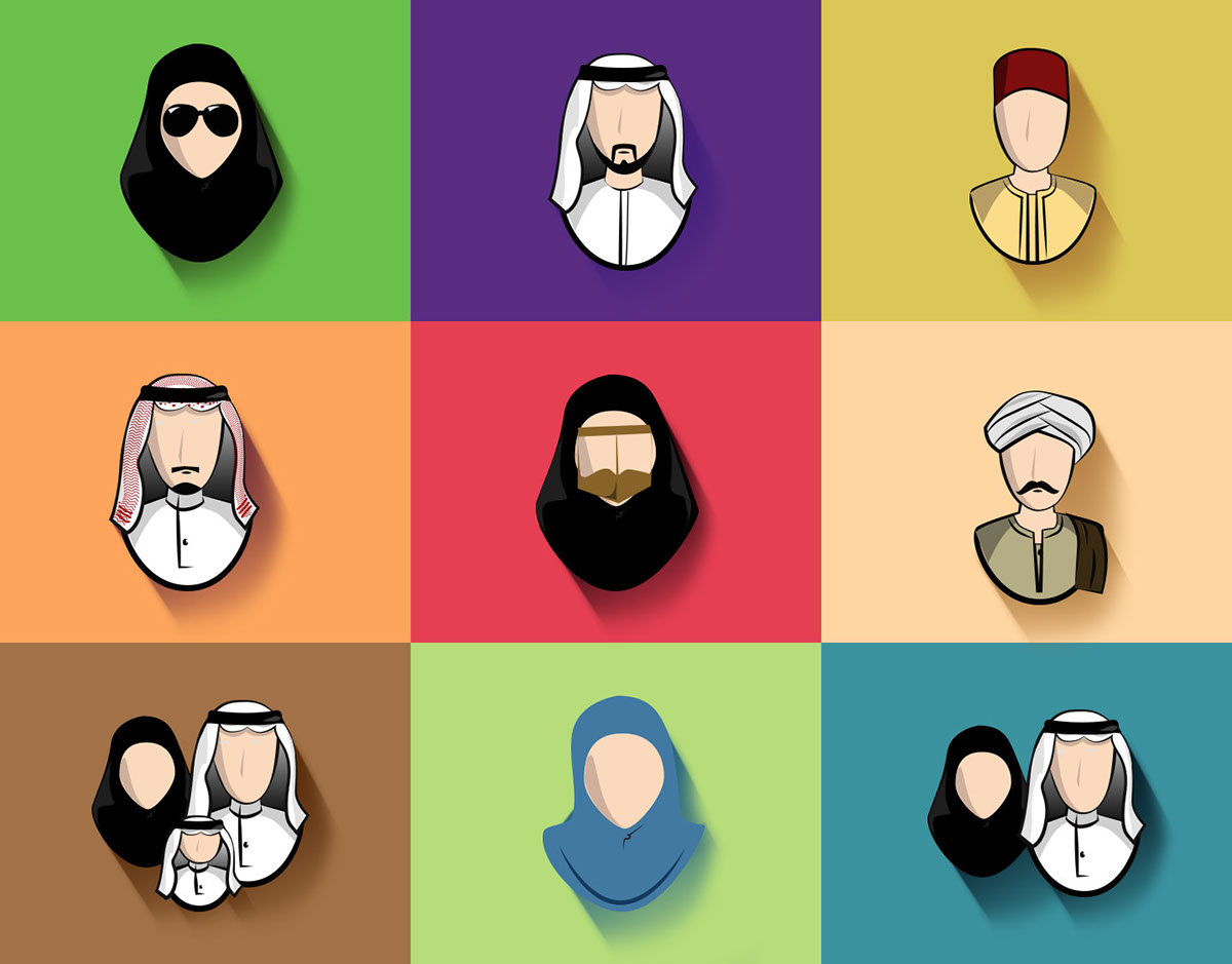 Saudi kid middele east Saudi Arabia KSA Arab arabian team gulf arabic icons Character egyptian Icondesign