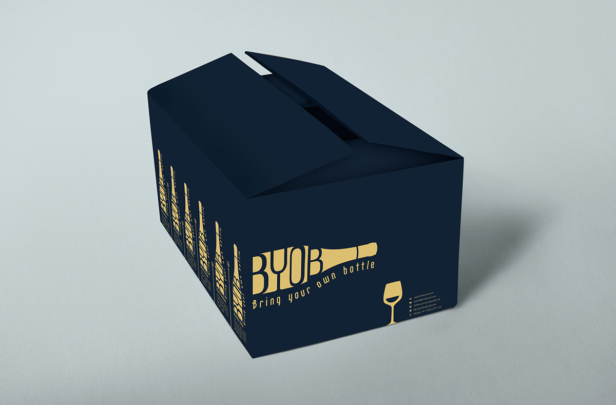 box design box mockup Pacakaging design minimal bottle box