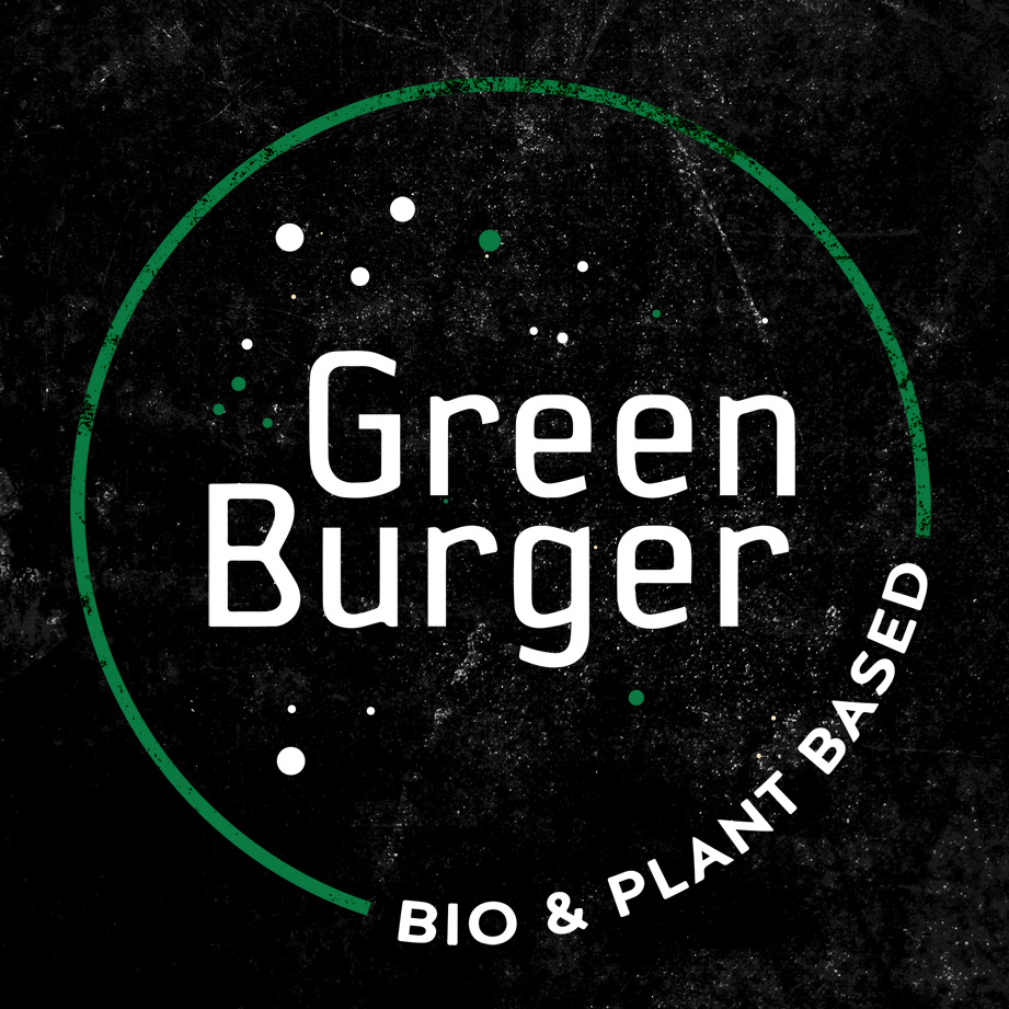 bio Burgers Food  graphic design  hamburger Logo Design natural package Plant vegan