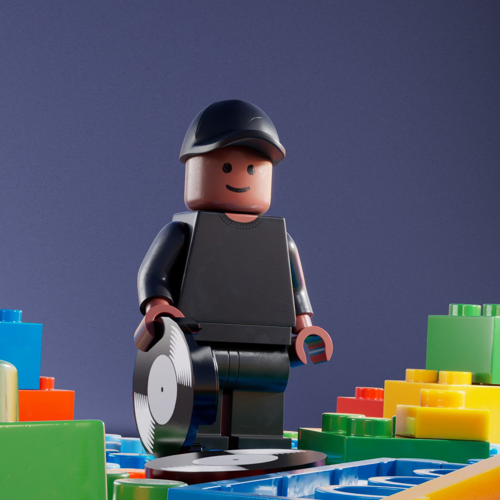 3drender drdre LEGO Minifigure thechronic