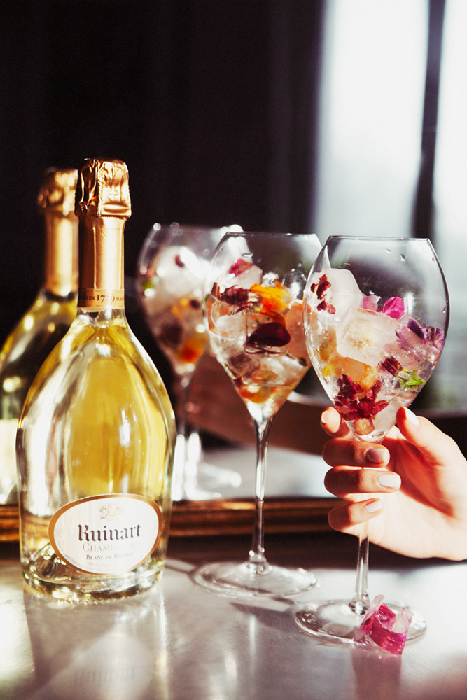 photographer Photography  Champagne Advertising  instagram ruinart stilllife flower analog
