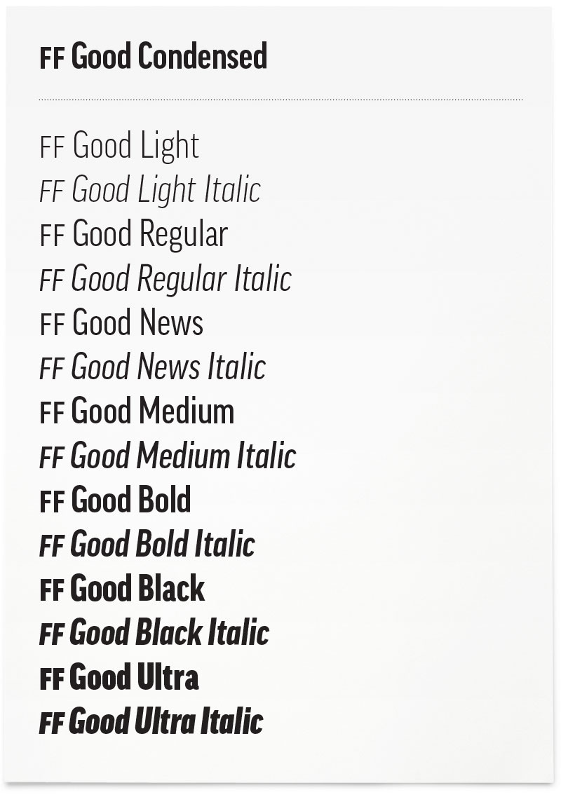 FF66 FF Good FF Good Headline FontFont