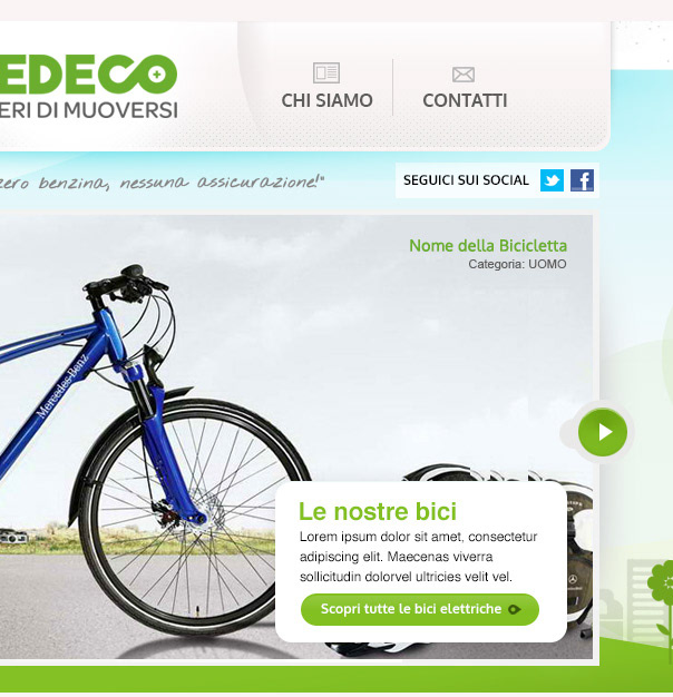 logo  logo design  pedeco biciclette bikes Bike electric eco andrea graphic design Andrea Dall'Ara www.andread.it pedeco.it