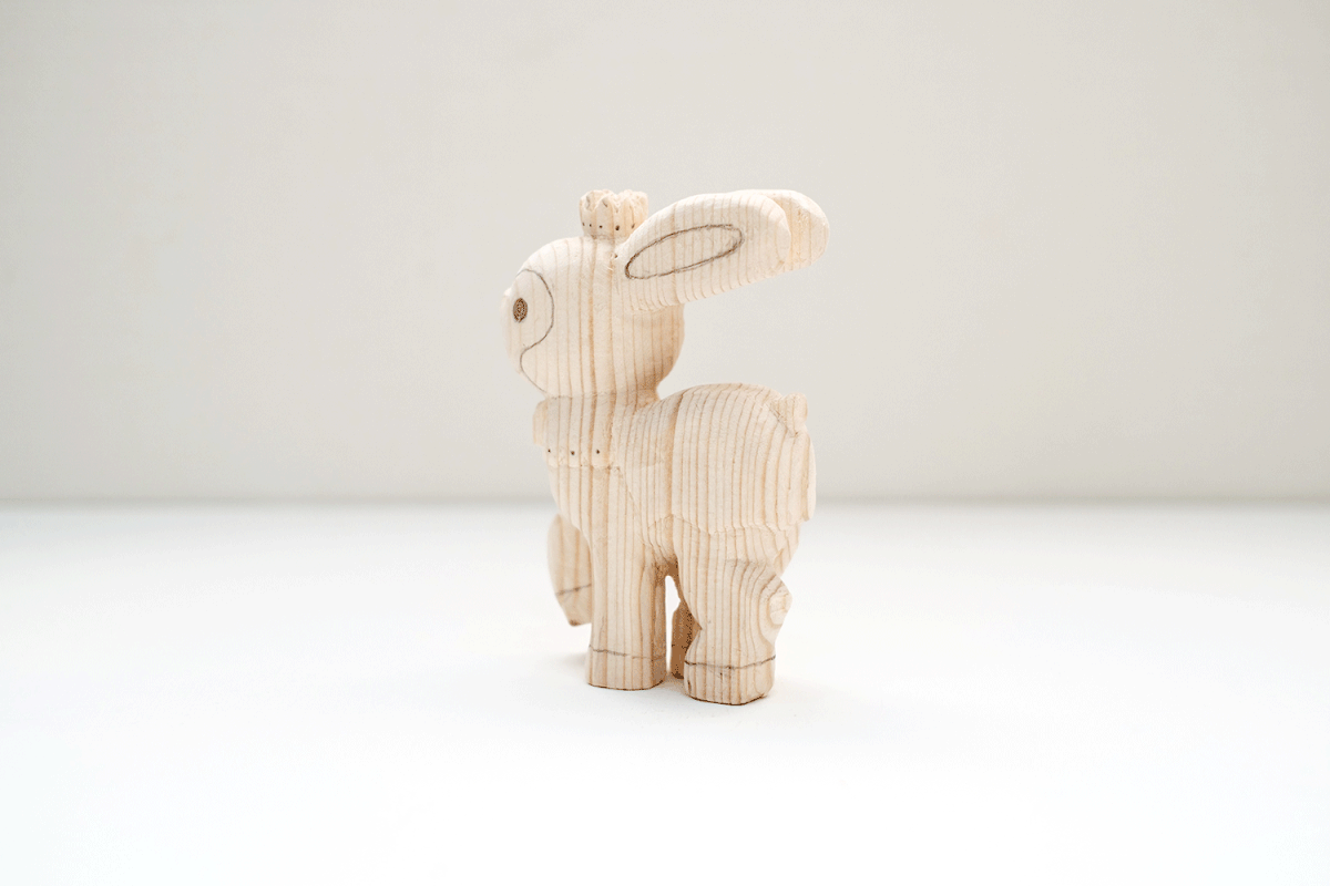 animals toy wood