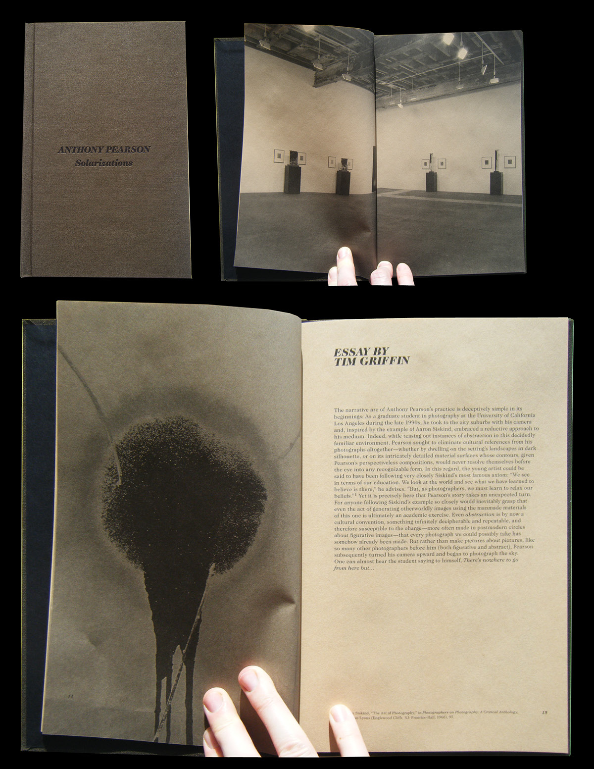 Anthony Pearson artist's catalog exhibition catalog catalog photography catalog publication design