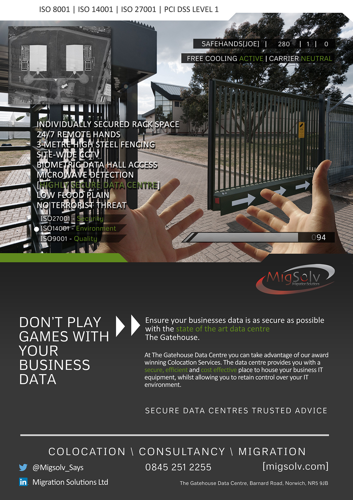 magazine datacentre data center Gaming ideas developments sample idea