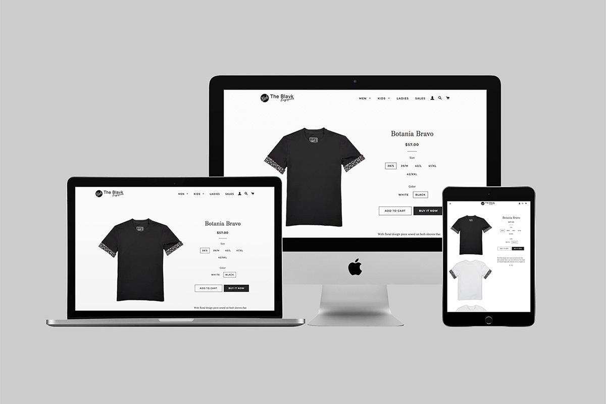 clothes Ecommerce shop Shopify web development  Website Responsive