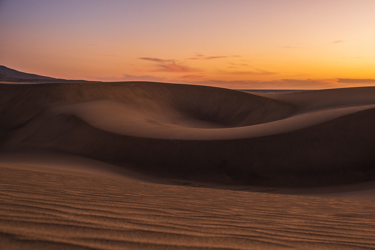 canaryislands dunes sand Sunrise spain abstract Landscape FINEART glow dune