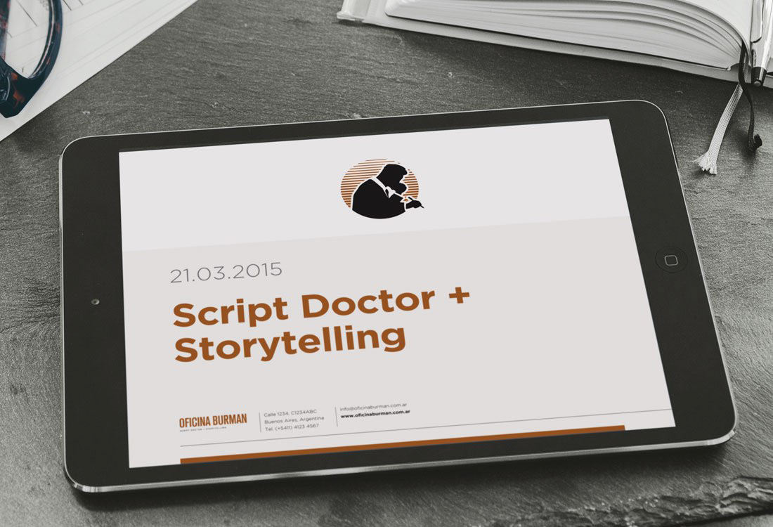 Cinema storytelling   writer